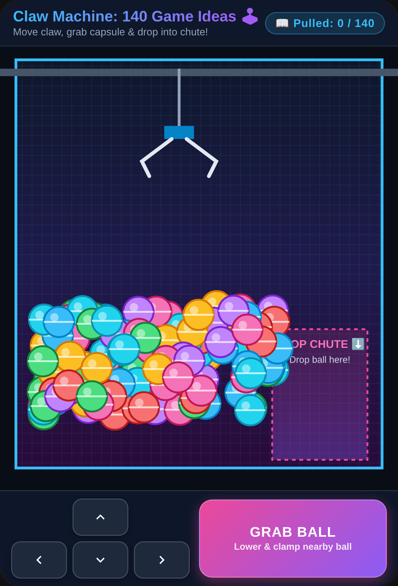 140 Game Ideas Claw Machine cover