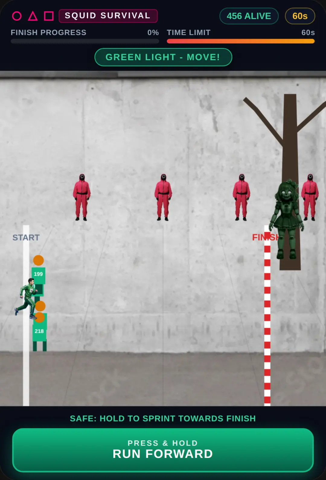 Squid Game: Red Light, Green Light cover