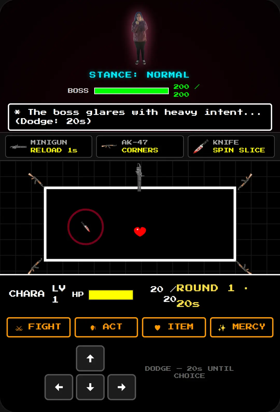Determination Bullet Hell cover