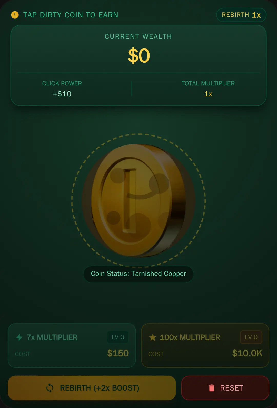 Dirty Coin to Riches cover