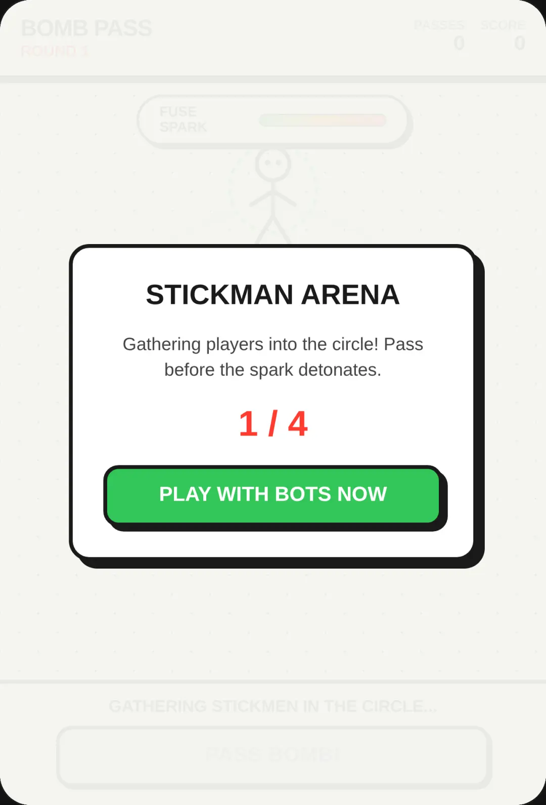 Stickman Bomb Pass cover