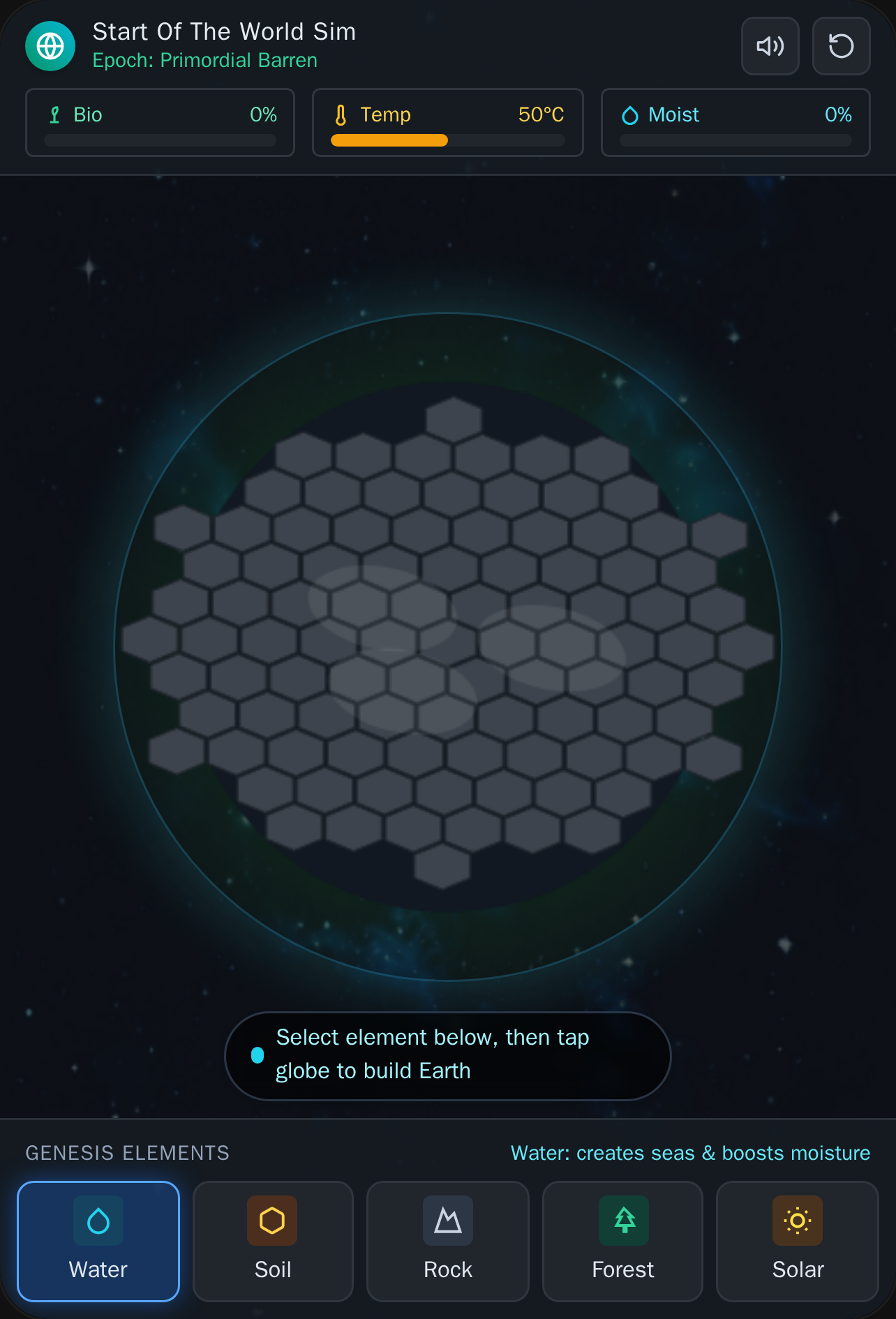 Start Of The World Sim cover