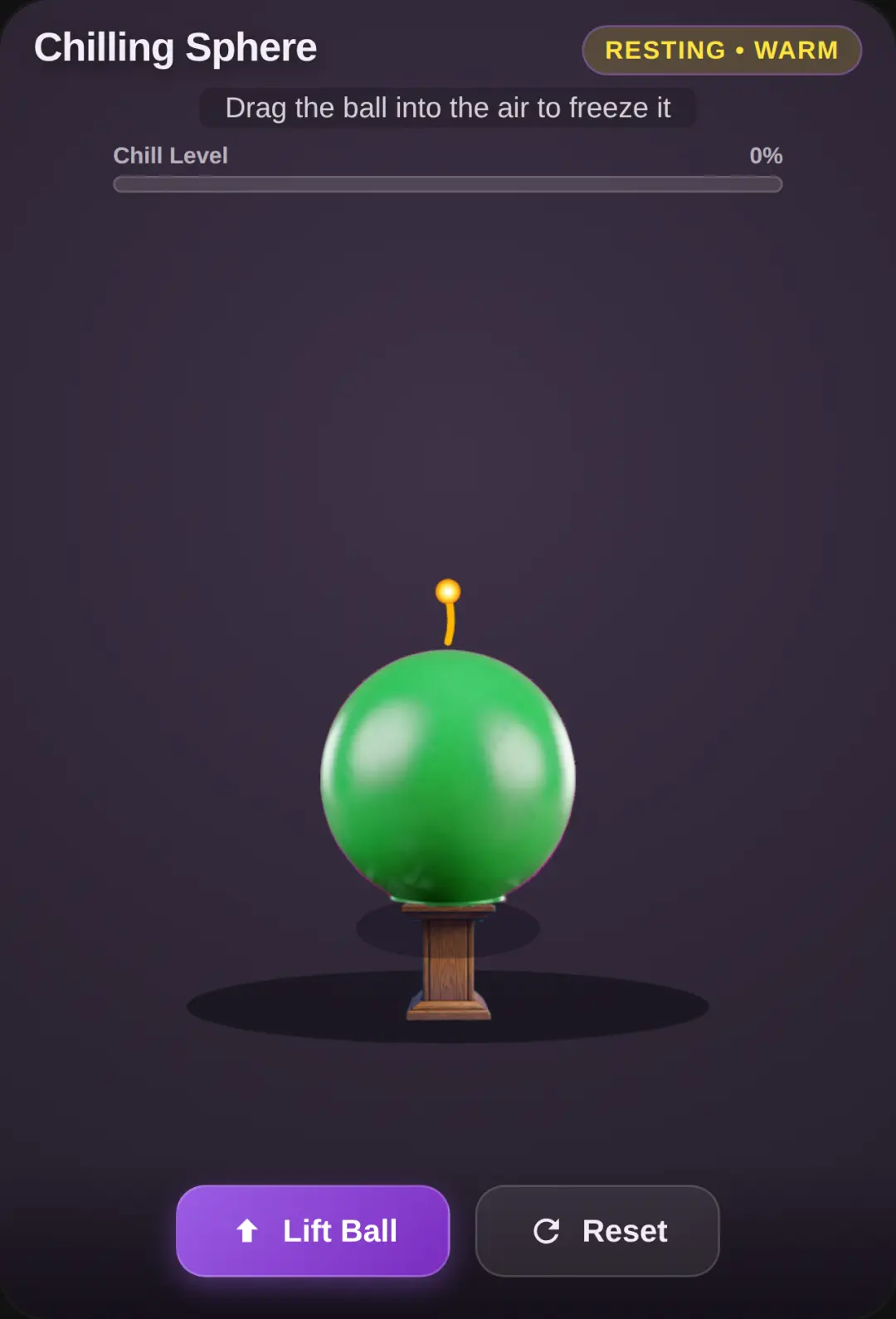 Chilling Sphere Toy cover