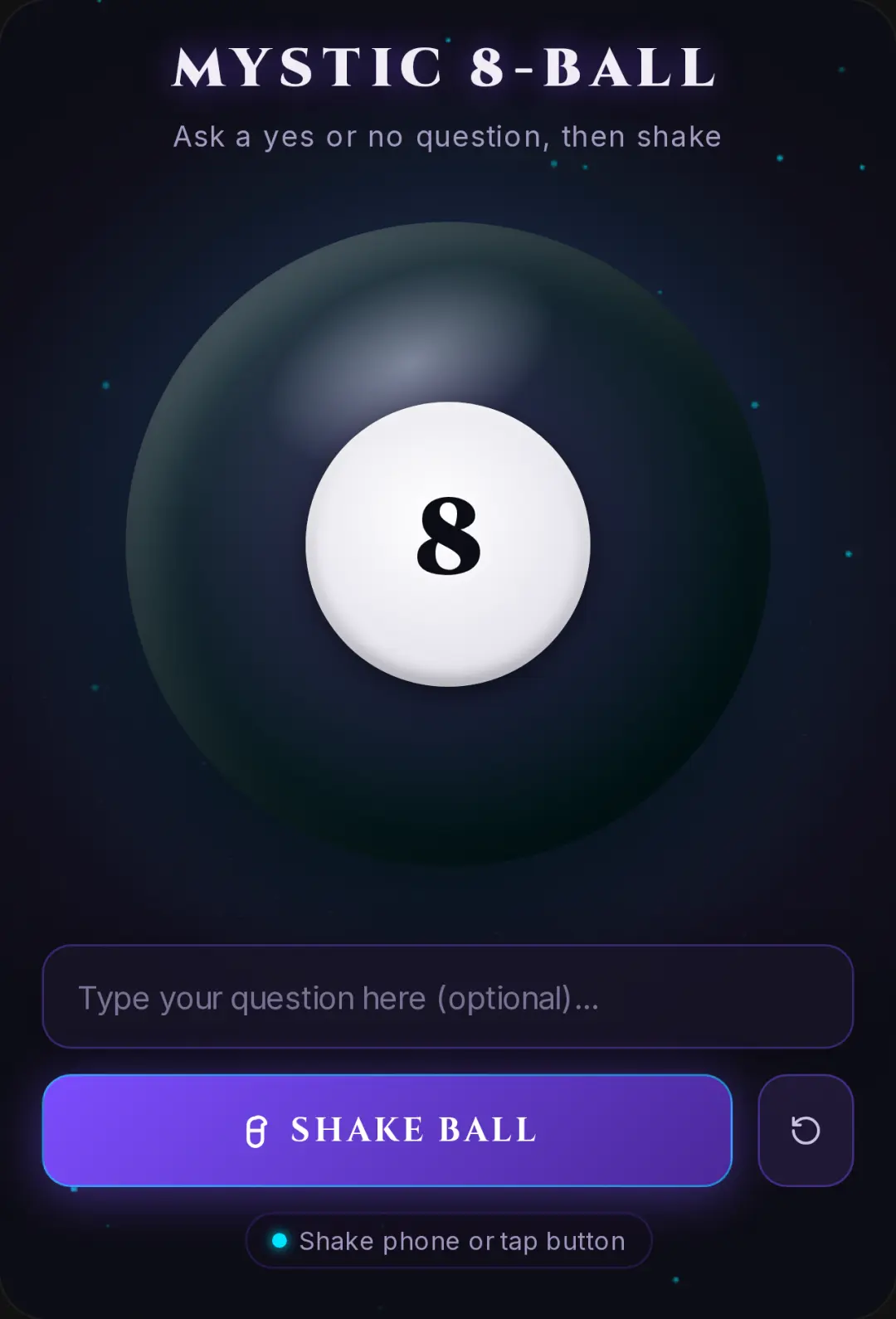 Mystic 8-Ball cover