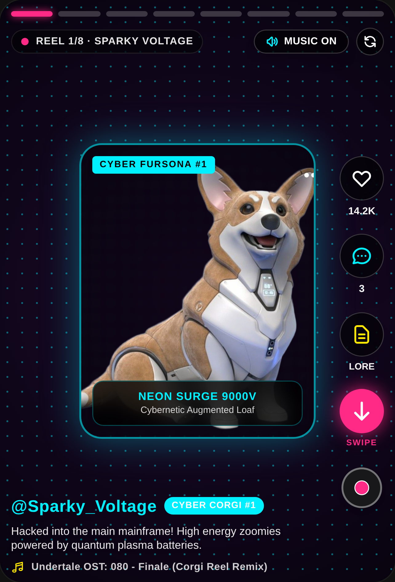 Corgi Fursona Reels - 7 Characters & The Twist cover