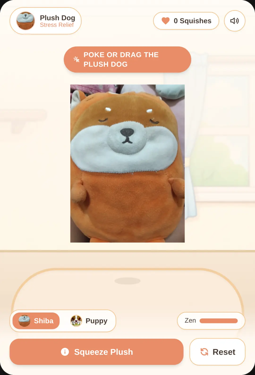 Squishy Plush Dog - Stress Relief cover