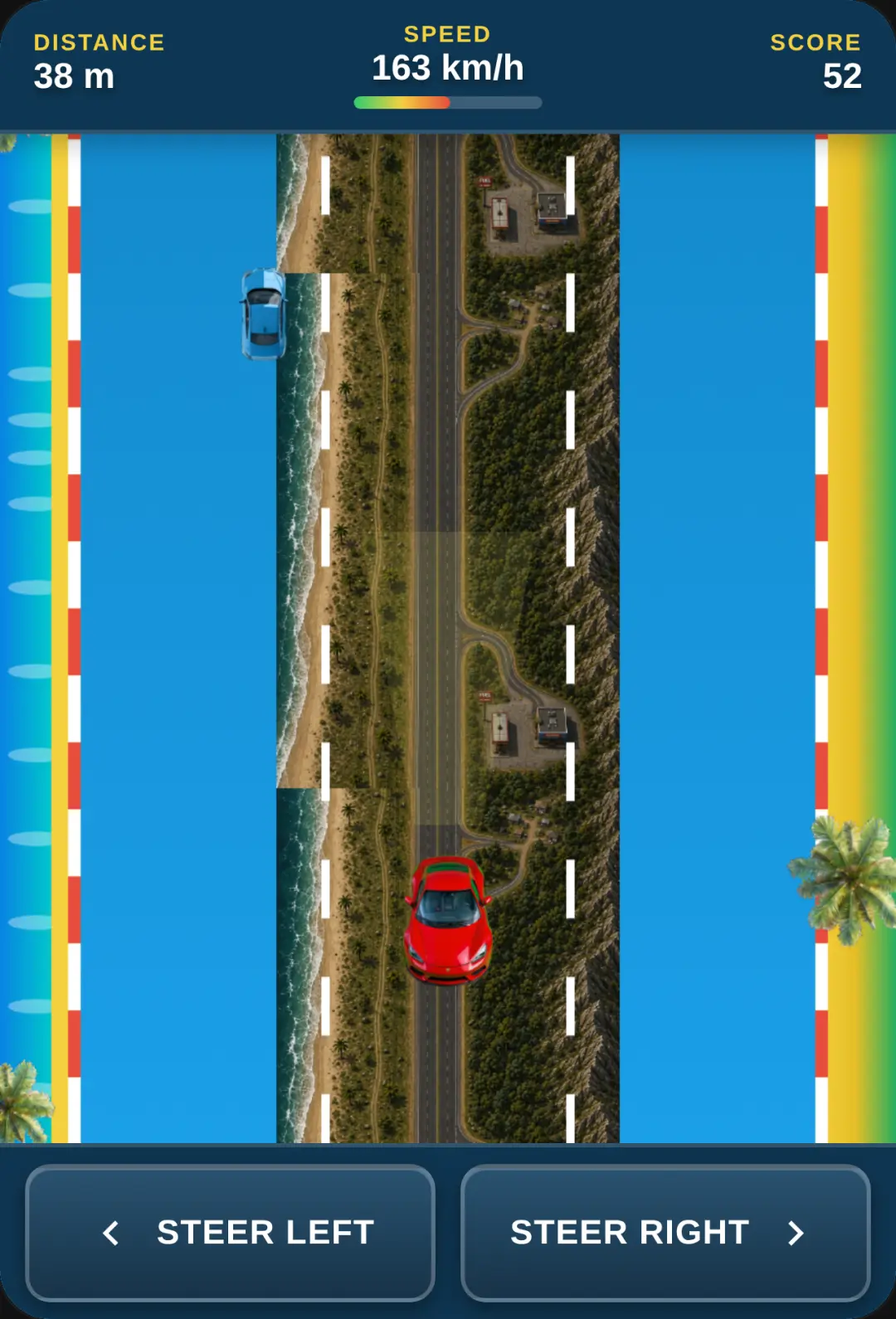 Coastal Racer racing game for Android cover