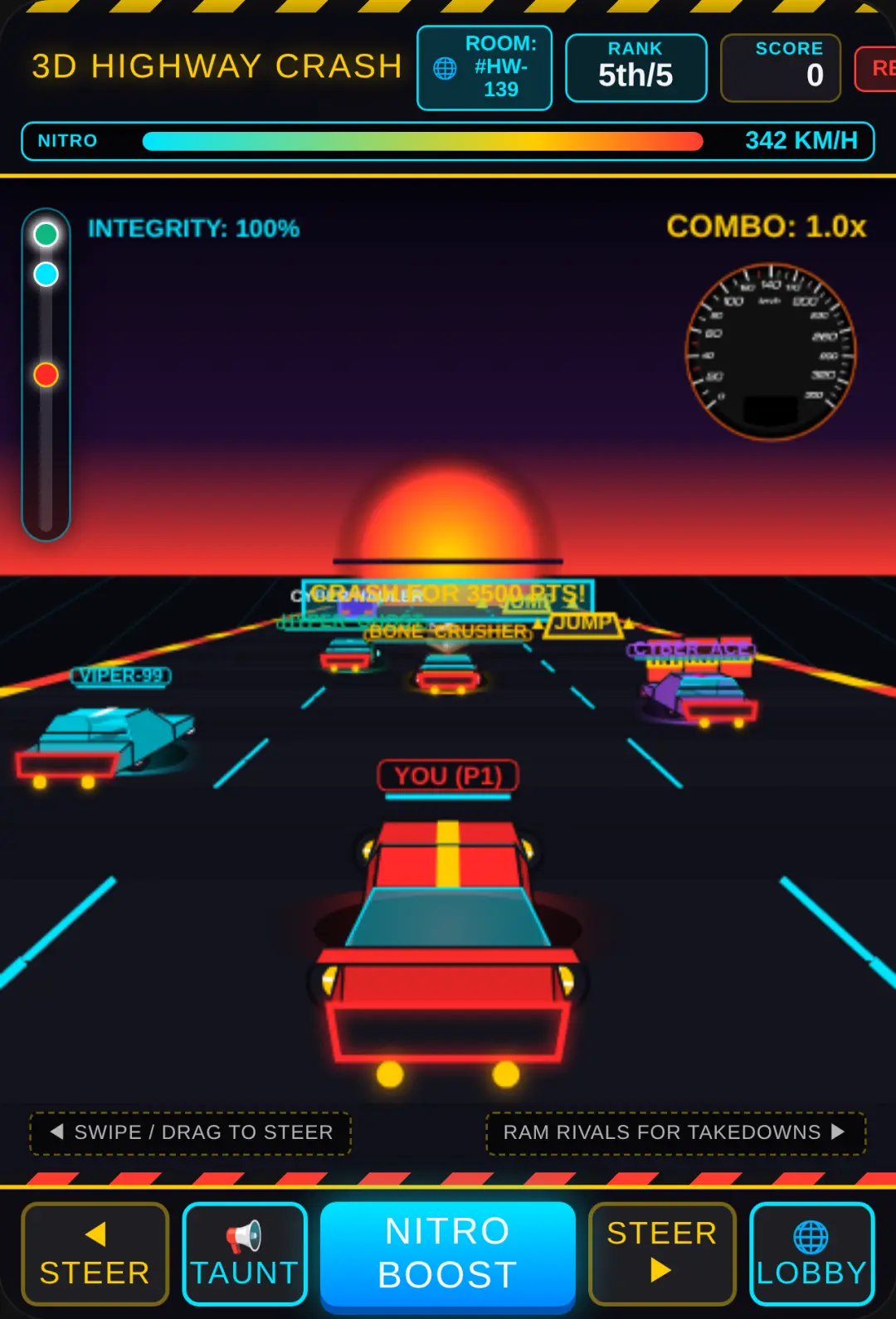 3D Multiplayer Crash Highway cover