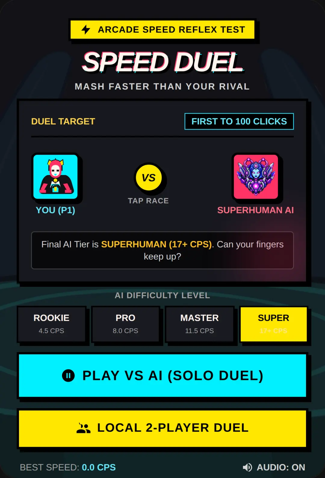 Speed Duel: Click Titan cover