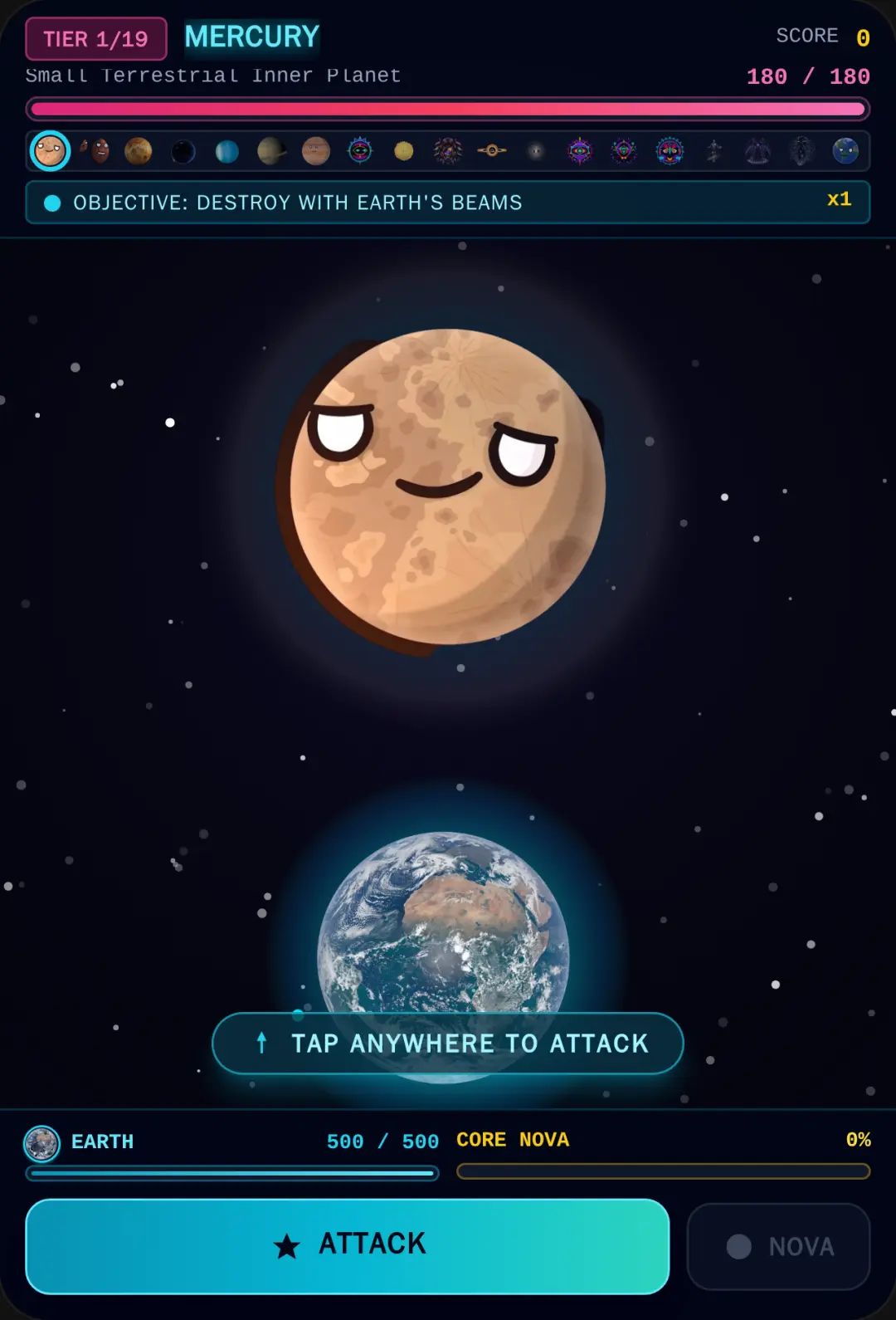 Earth vs The Solar System: Cosmic Boss Rush cover