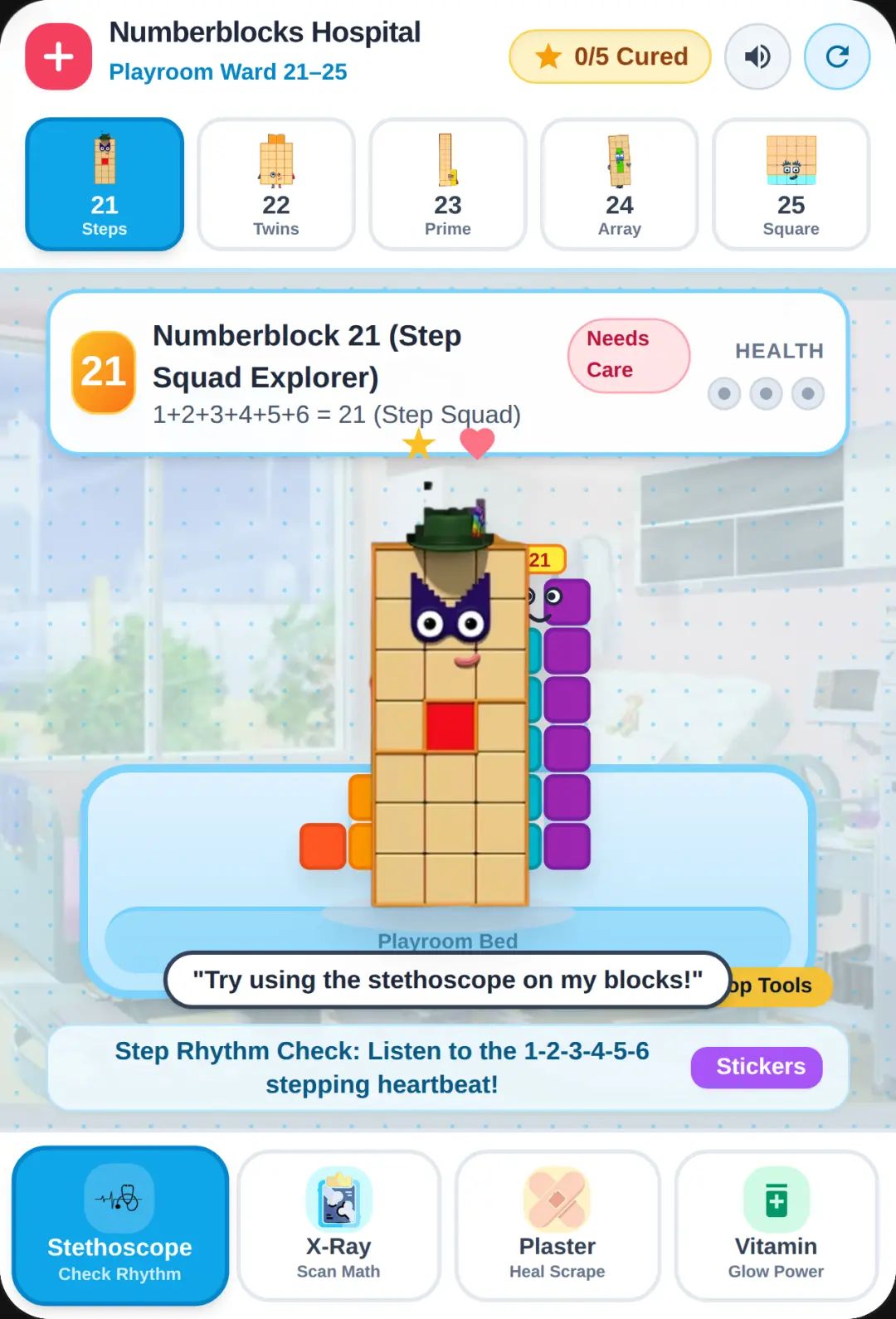 Numberblocks Hospital Playground Sandbox cover