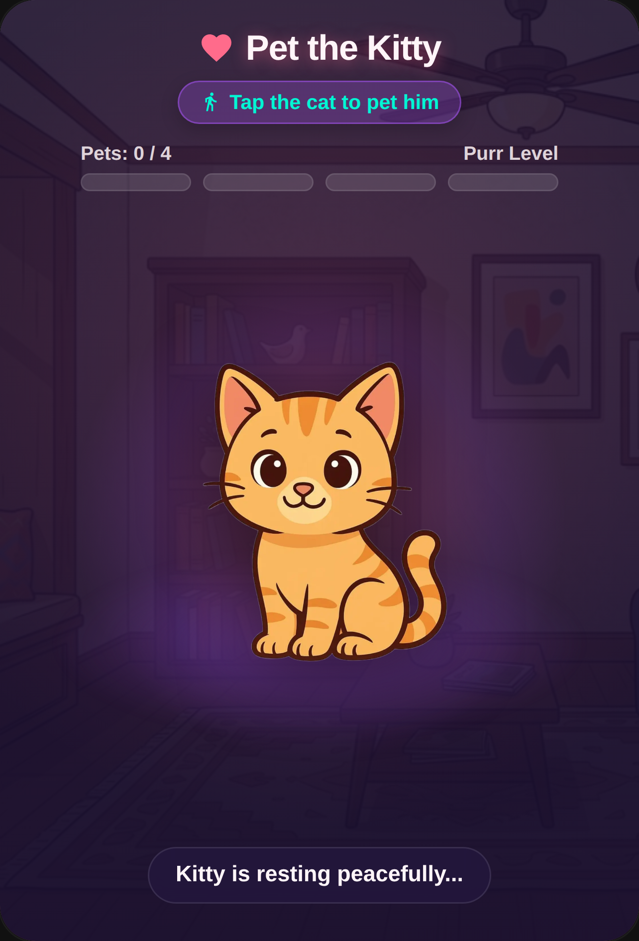 Pet the Kitty its really cute cover