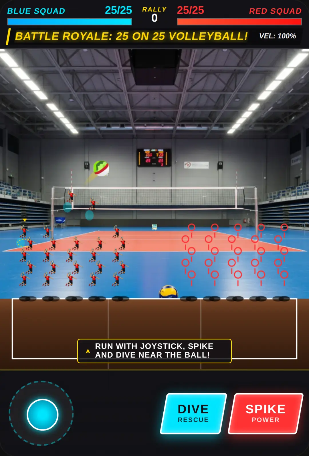 Battle Royale Volleyball 25v25 cover