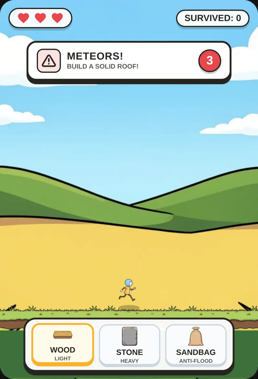 Stickman Disaster Shelter cover