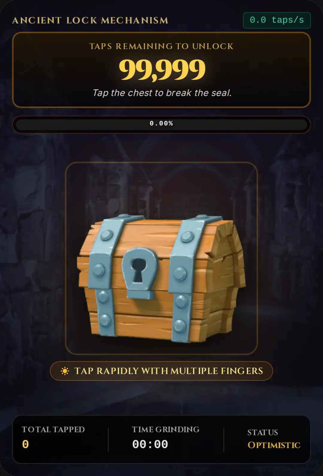 The 99,999 Tap Chest cover