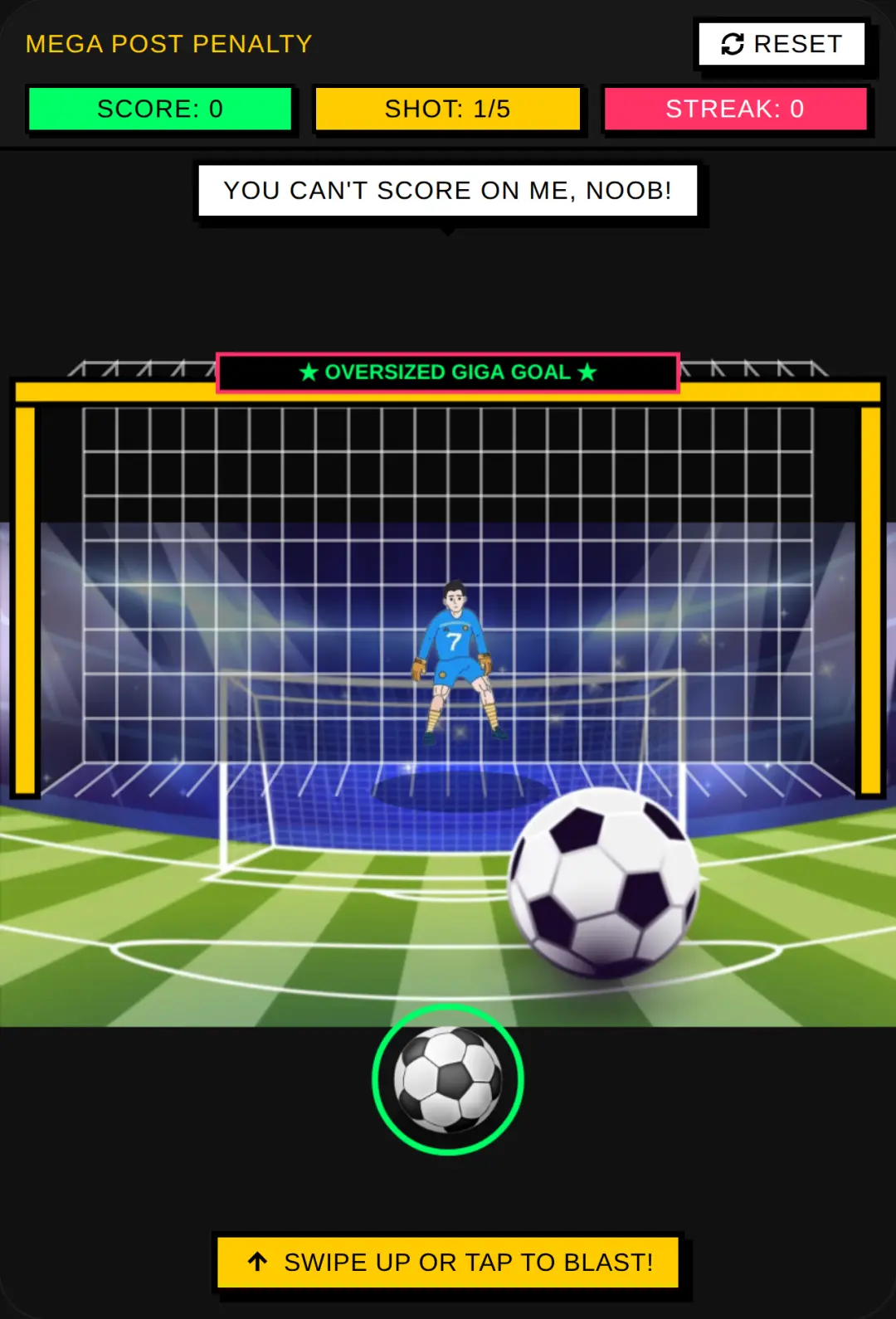 Mega Post Penalty cover