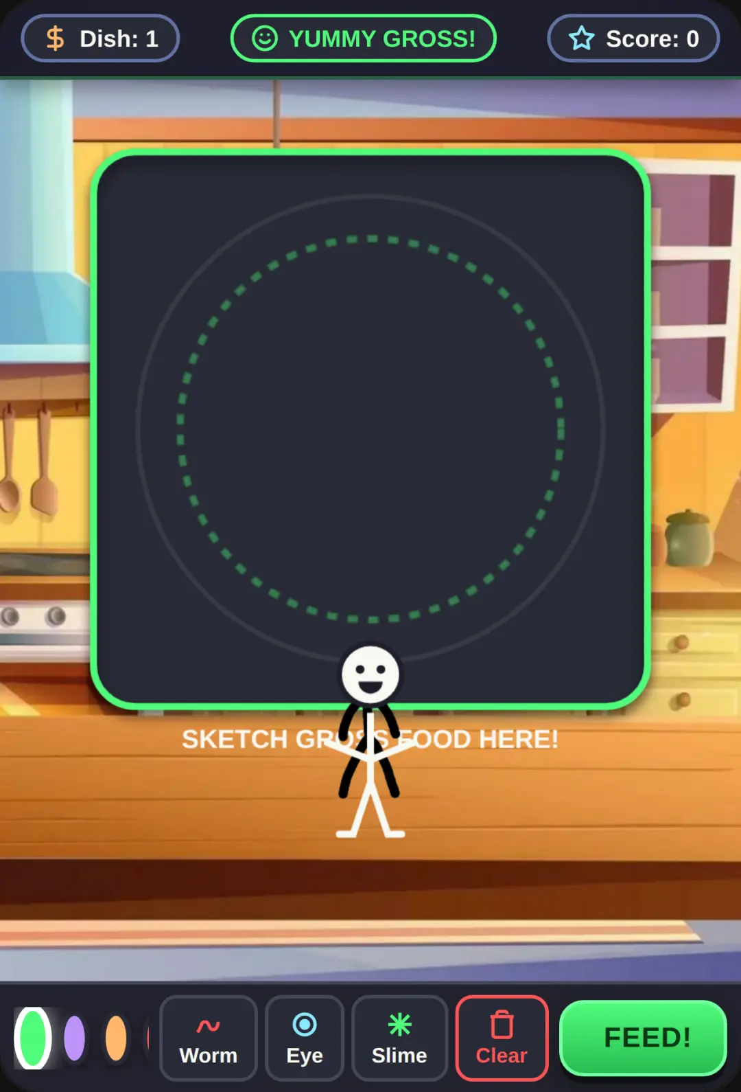 Gross Food Stickman Inflate & Toilet Rush cover