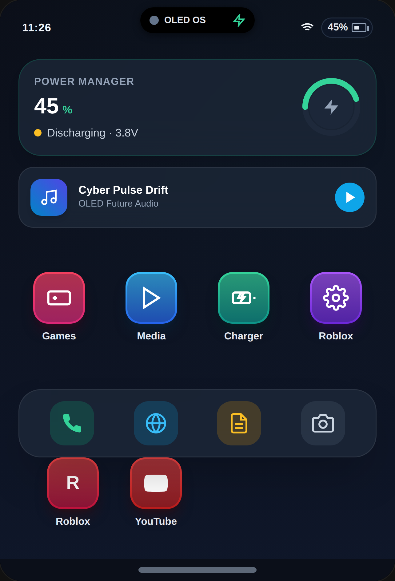 SleekPhone OS Simulator cover