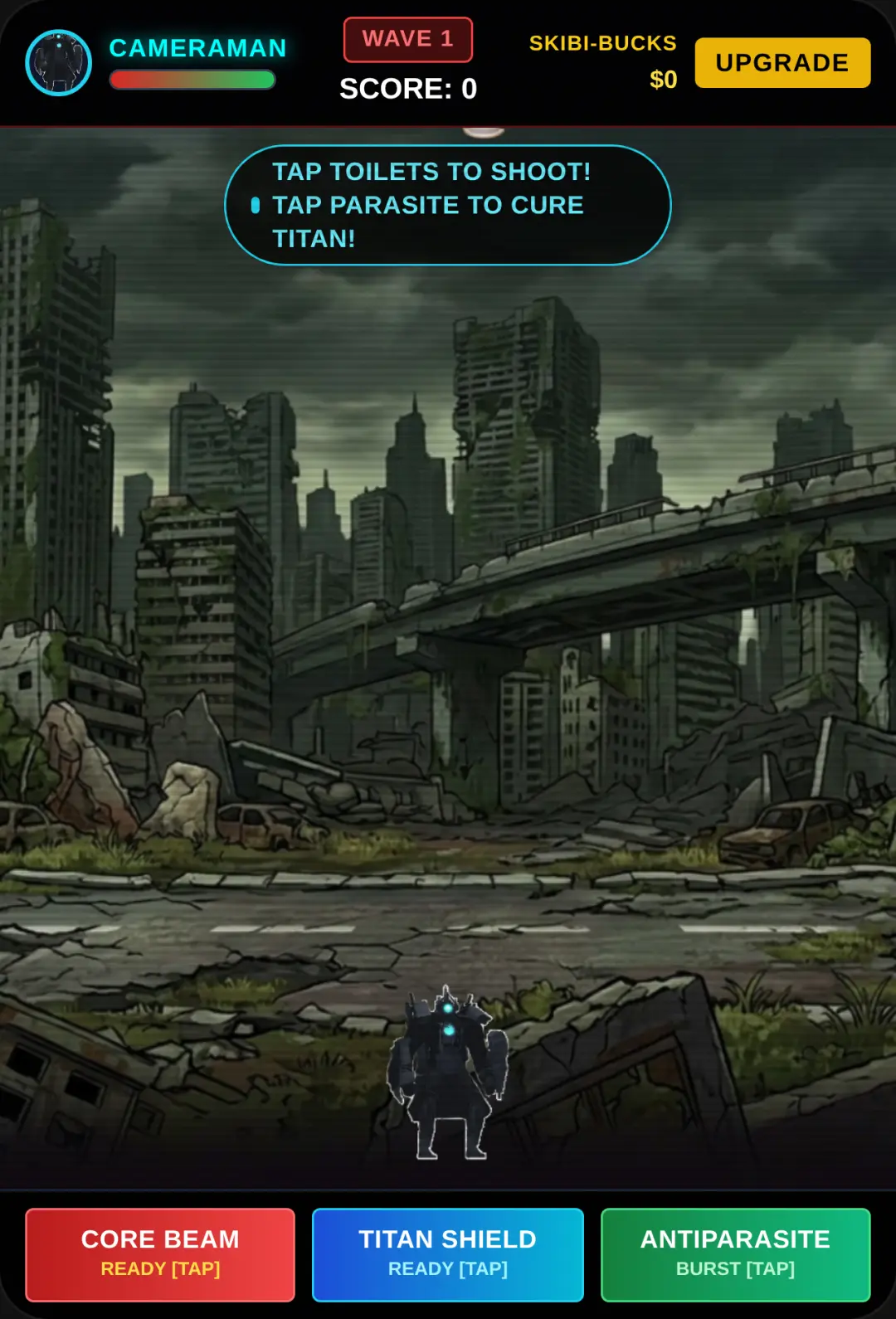 Skibidi Toilet Shooter: Titan Warfare cover