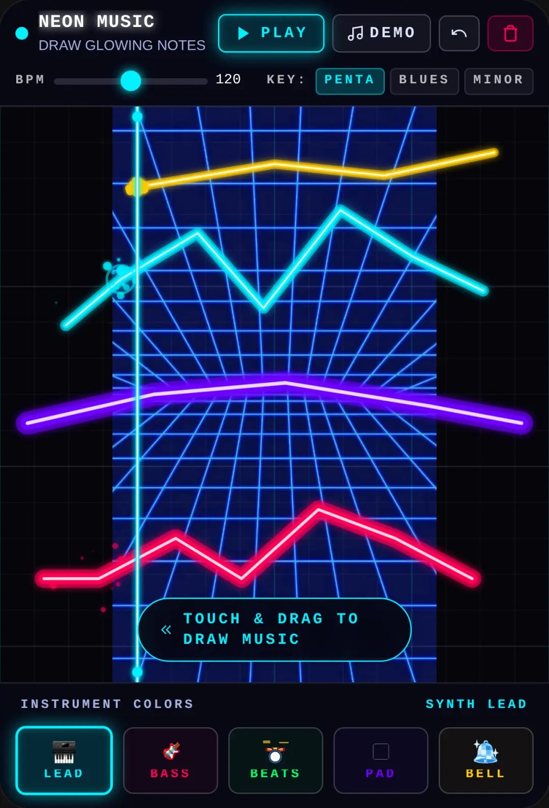 Neon Music Designer cover
