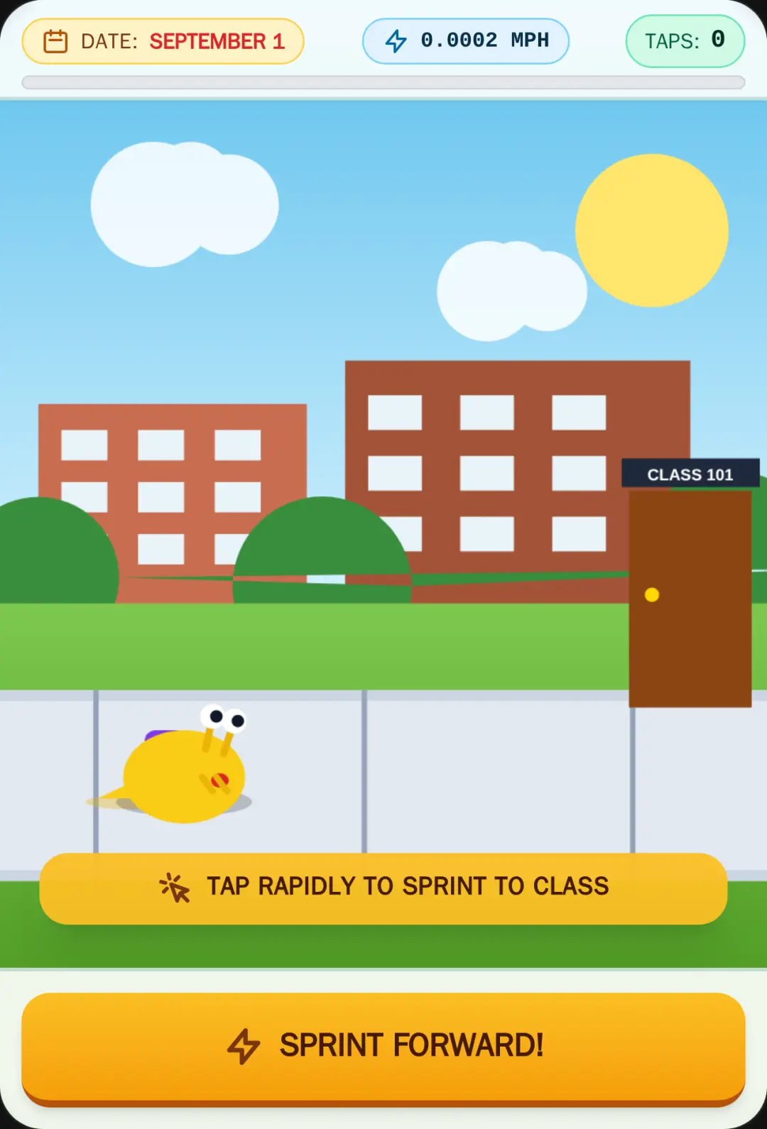 First Day of Class Sprint cover