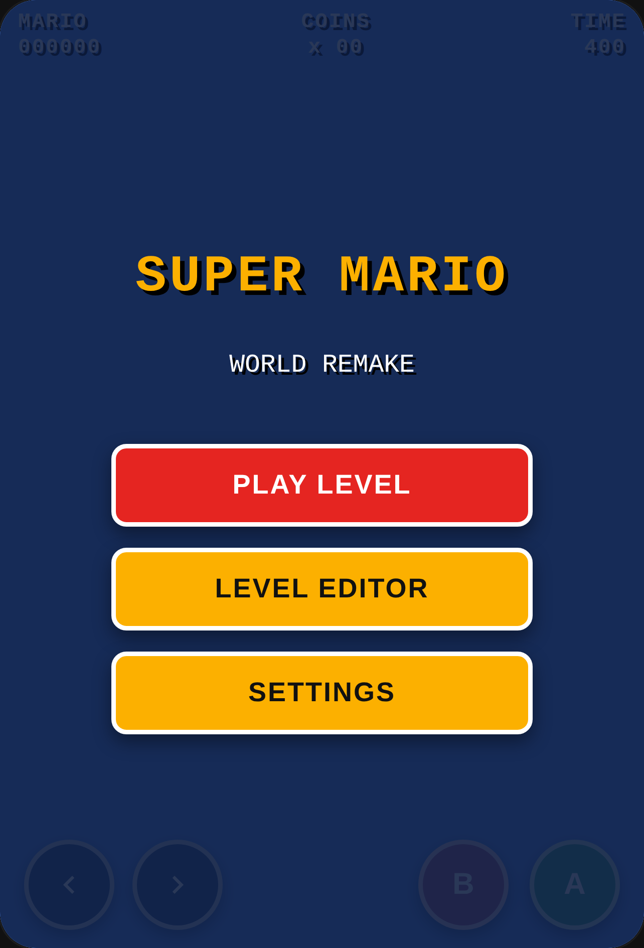 Super Mario World Remake cover