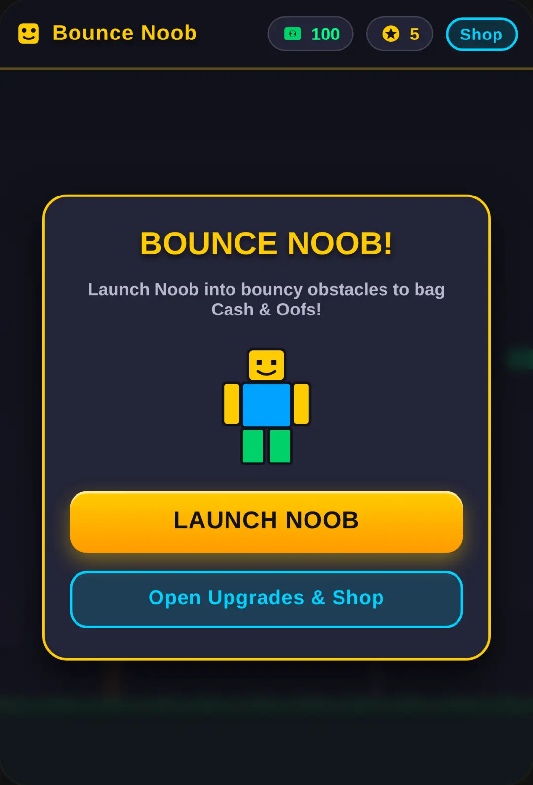 Bounce Noob: Obstacle Launch cover