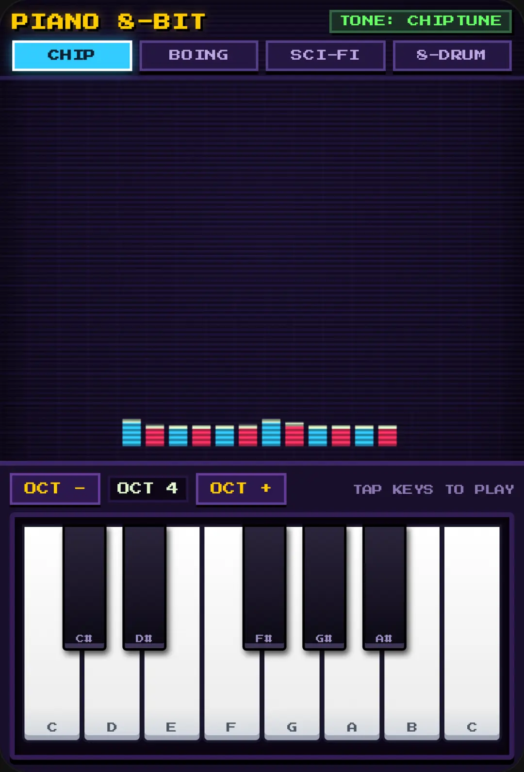 Cartoon 8-Bit Piano cover