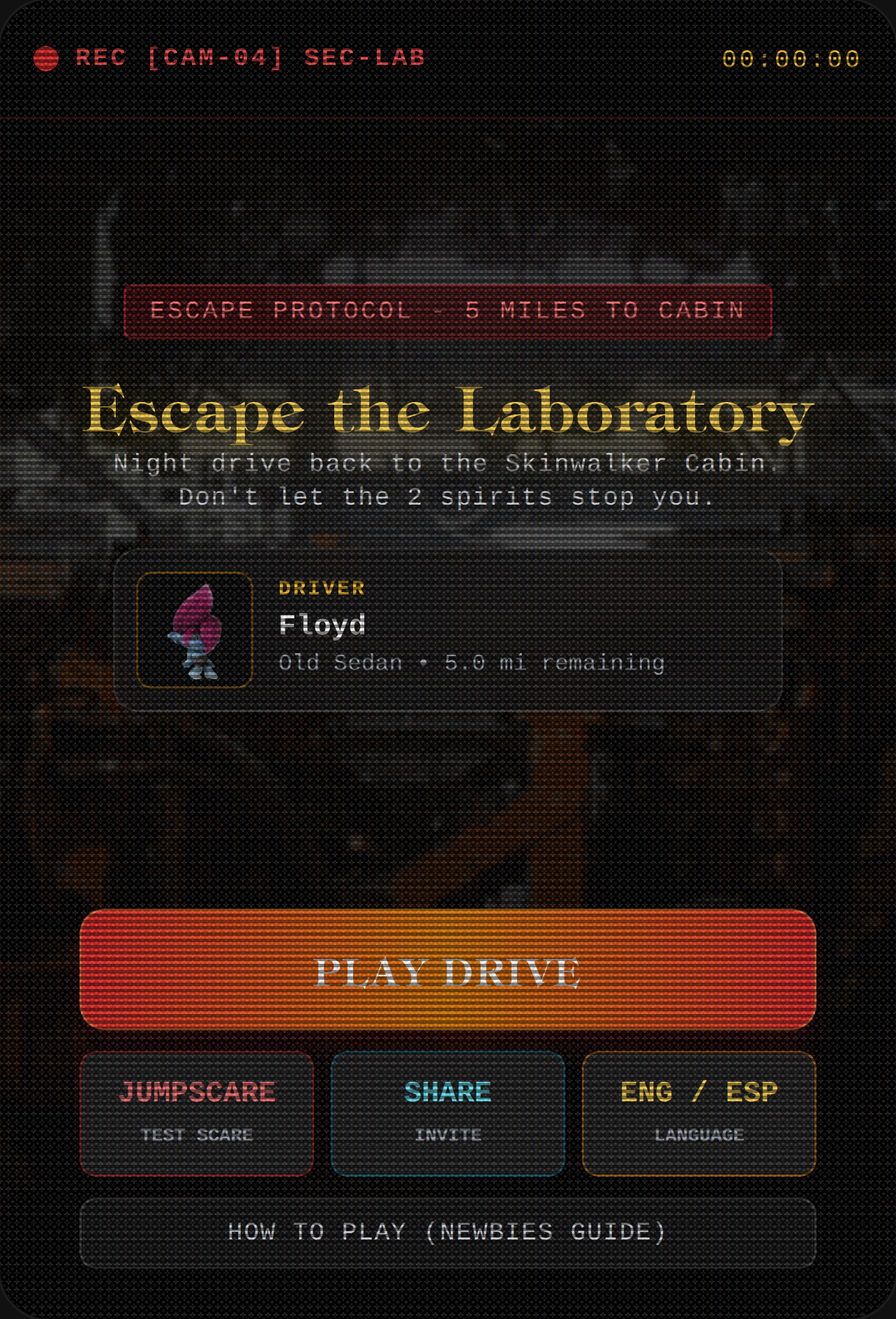 Escape the Laboratory cover