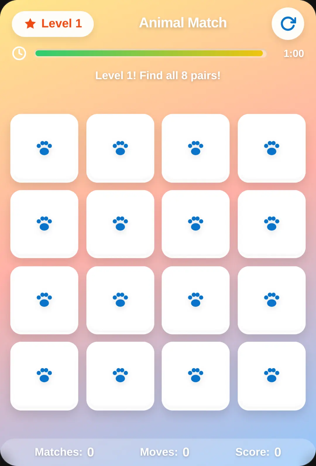 Animal Match cover