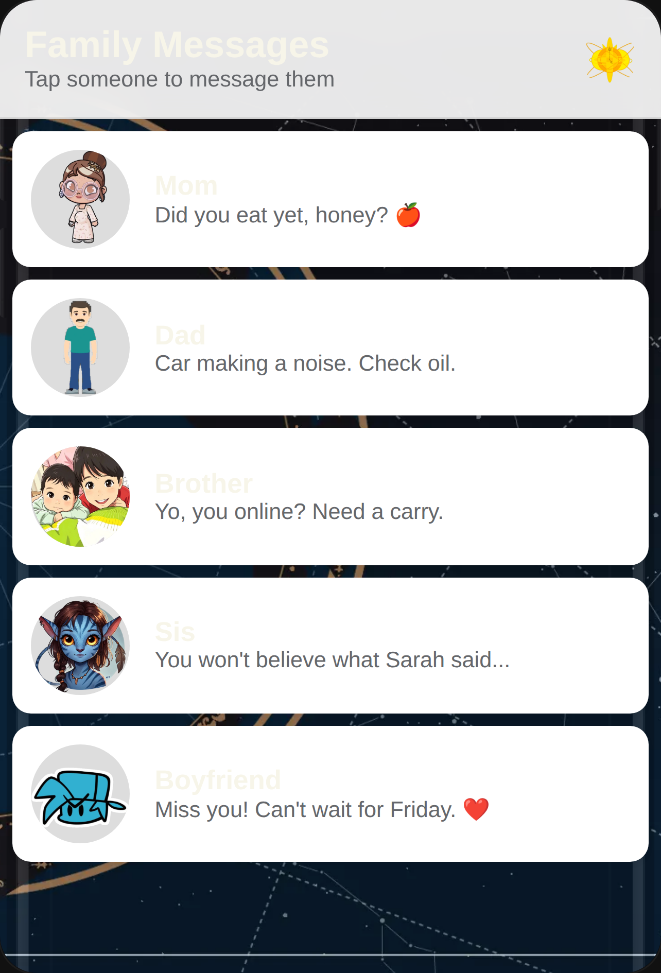 Family Messages cover