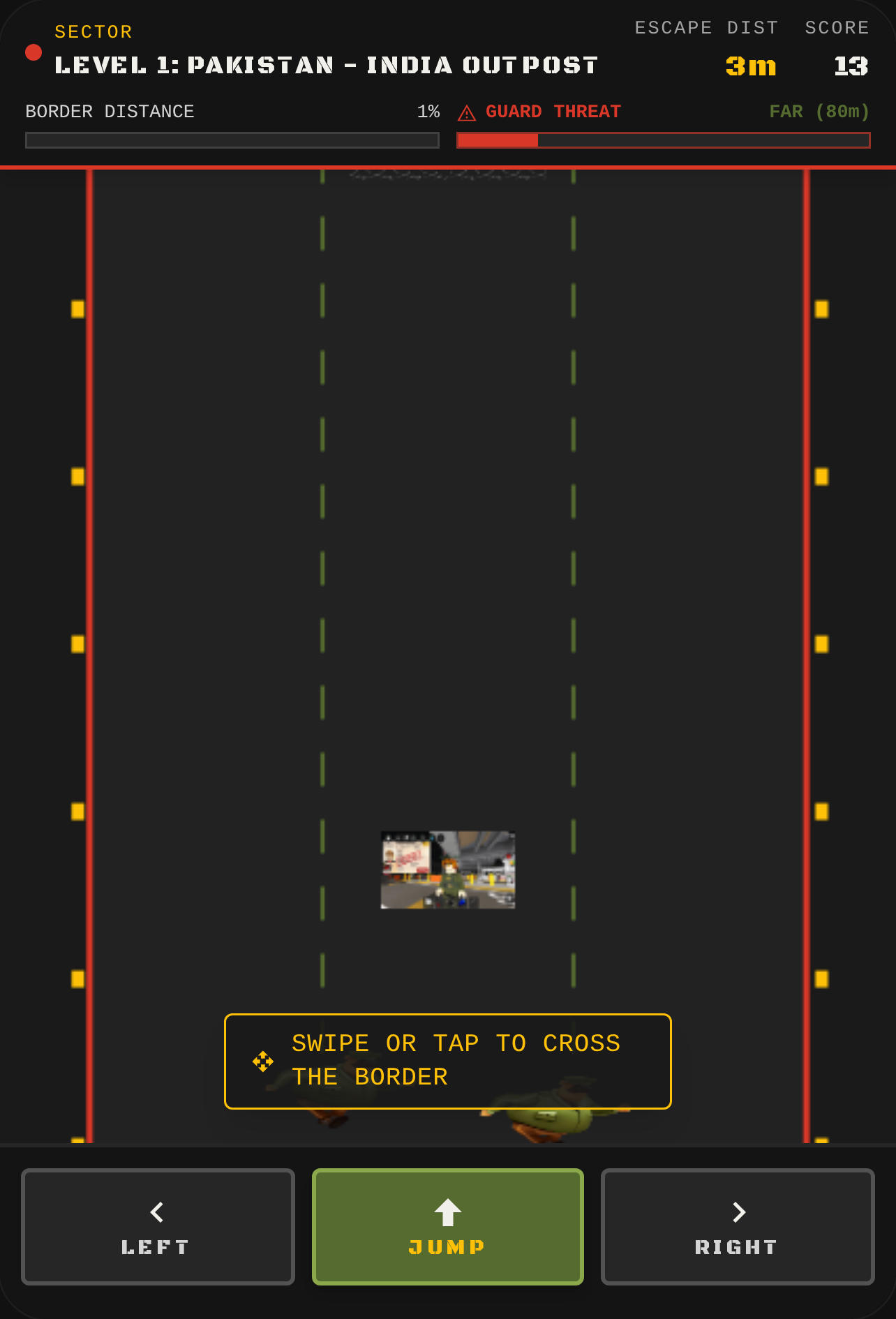 Border escaper cover