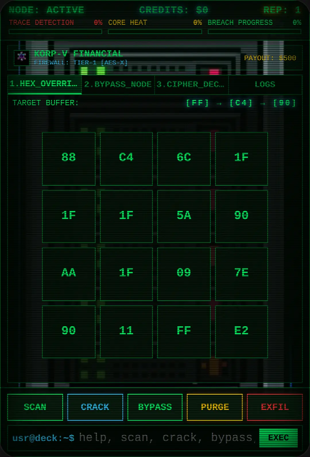 Cyber Deck // Hacker Terminal cover