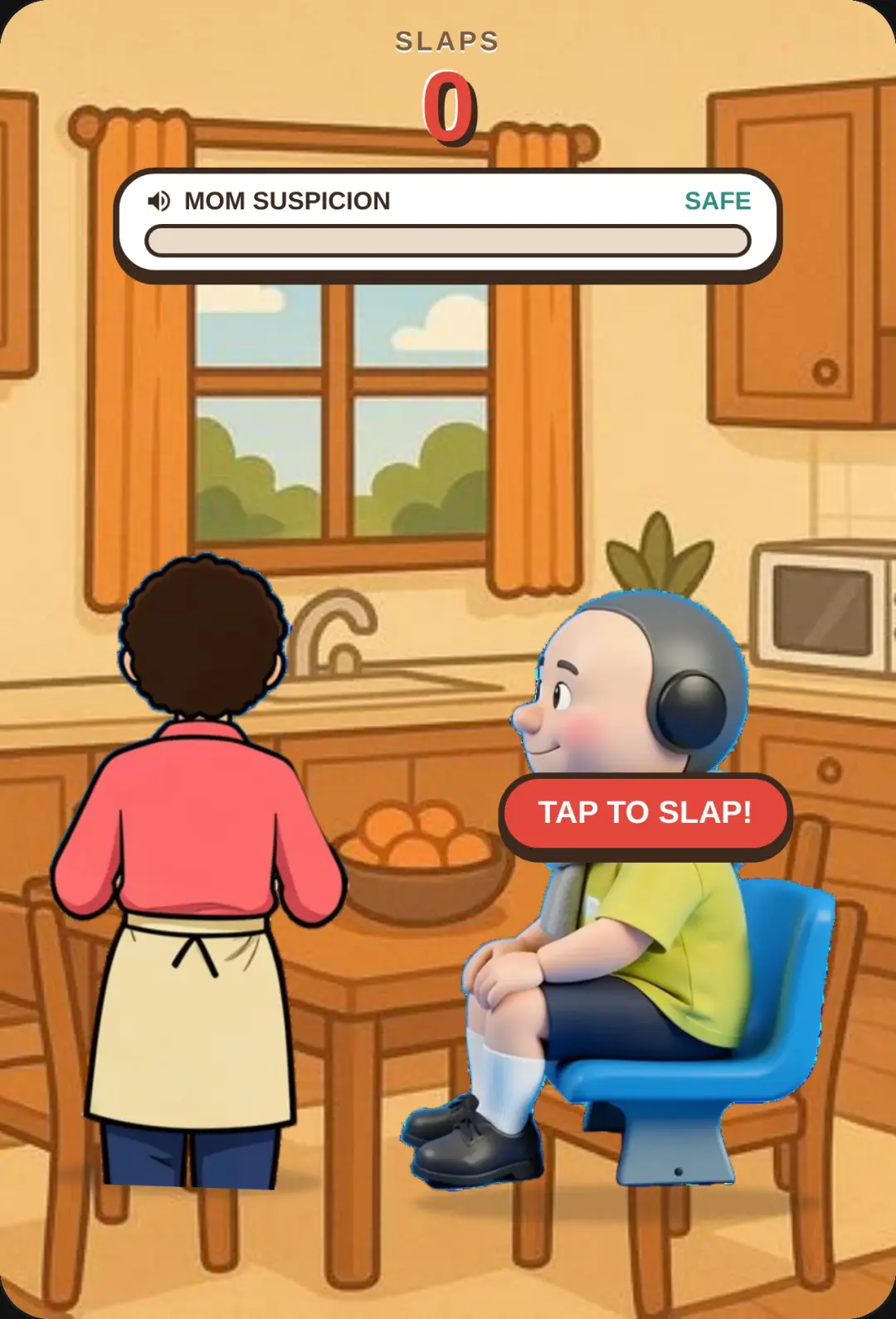 Sneaky Slap: Friend vs Mom cover