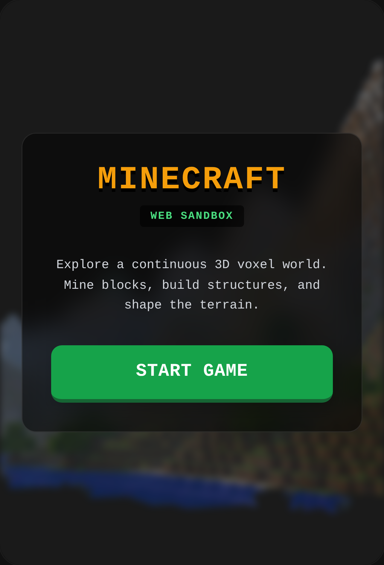 Minecraft Web Client cover