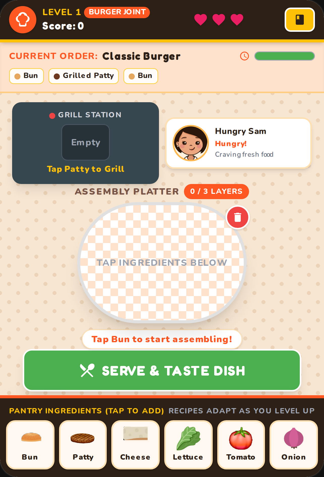 Diner Dash Chef: Cook & Taste cover