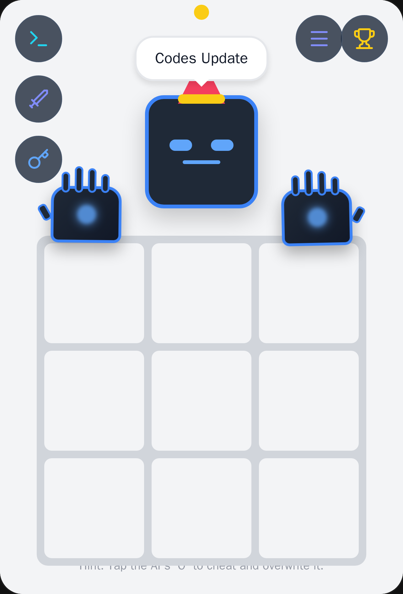 Rogue AI Tic-Tac-Toe(Codes)