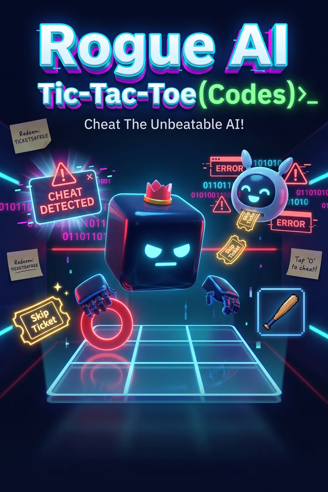 Rogue AI Tic-Tac-Toe