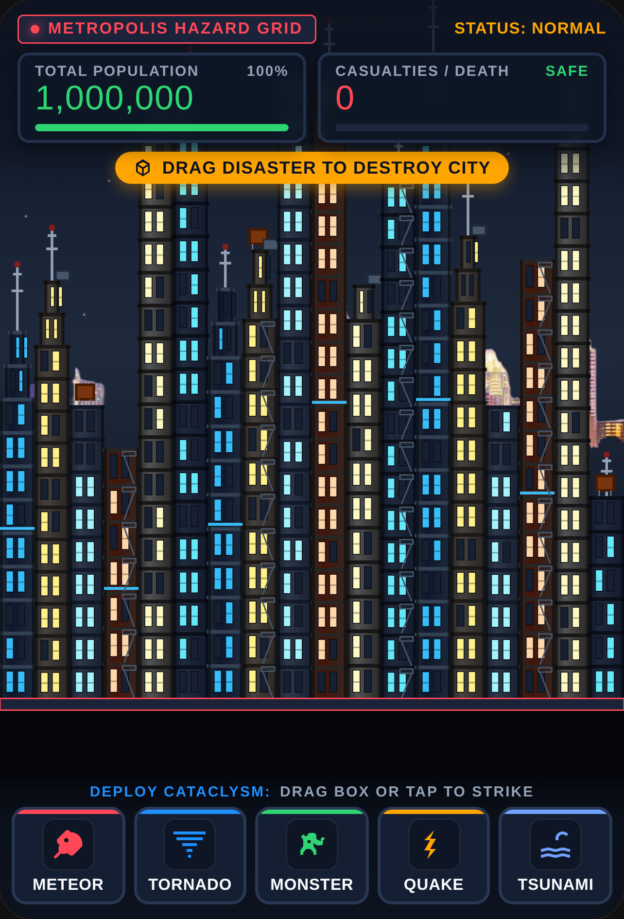 City Disaster Simulator cover