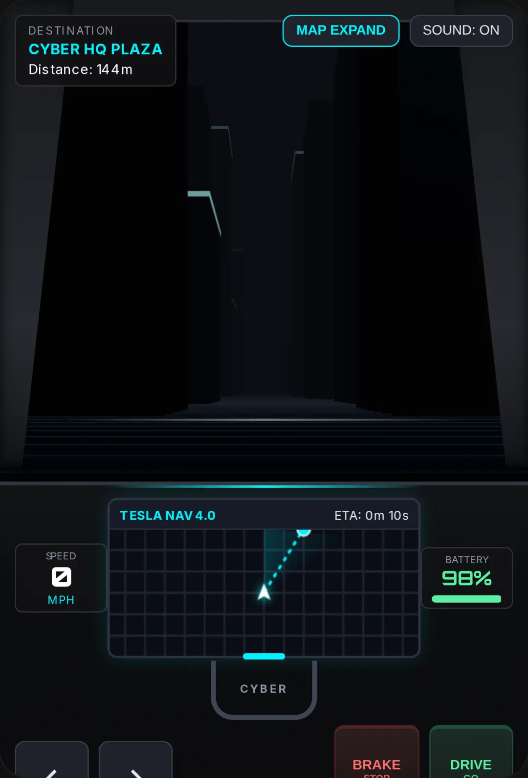 Cybertruck Drive - City Navigation cover