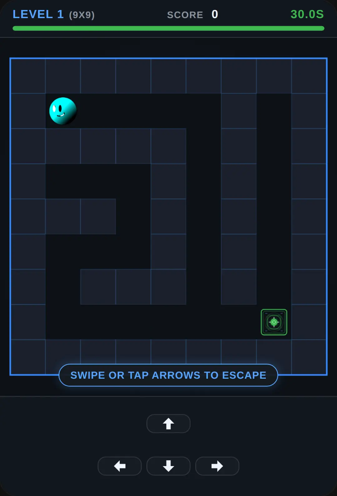 Neon Maze Runner cover