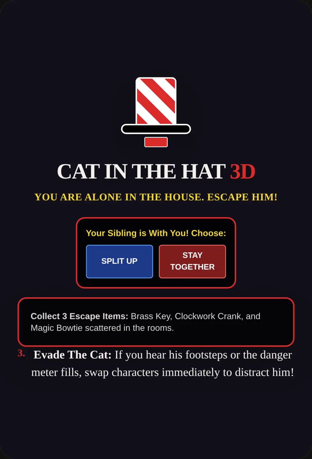 Cat in the Hat 3D: Escape the House cover