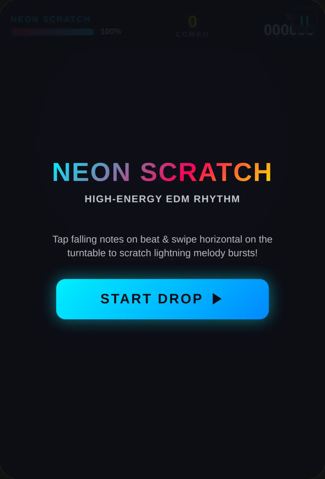 Neon Scratch EDM cover