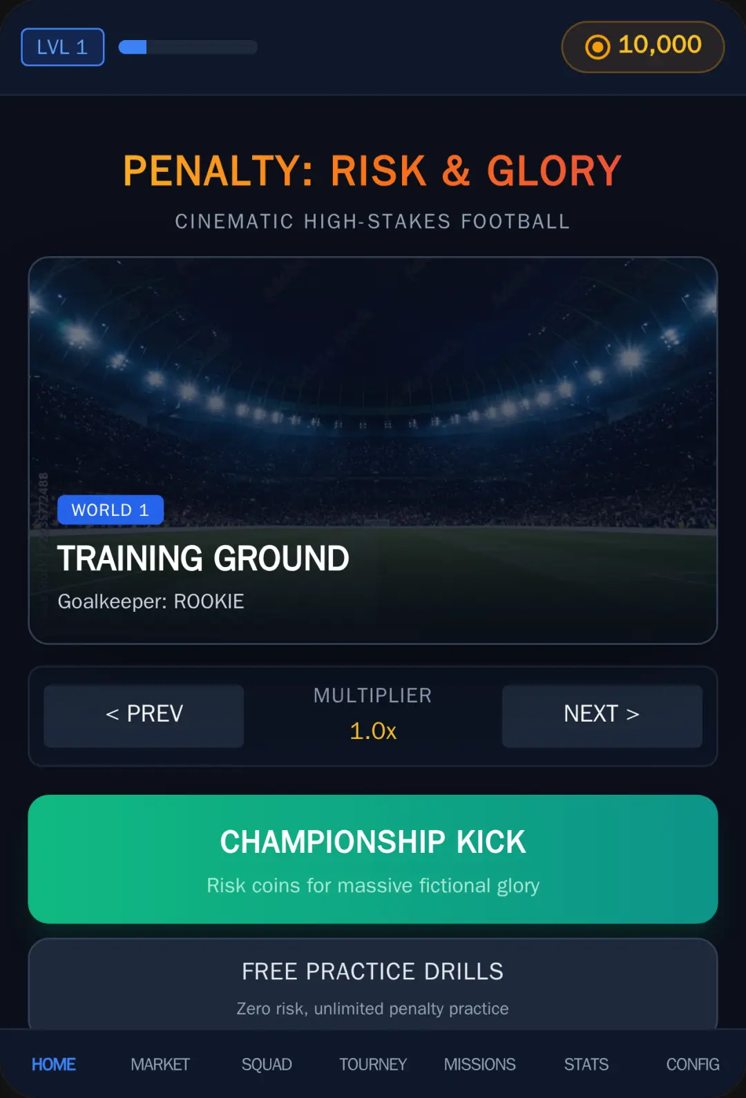 PENALTY: RISK & GLORY cover