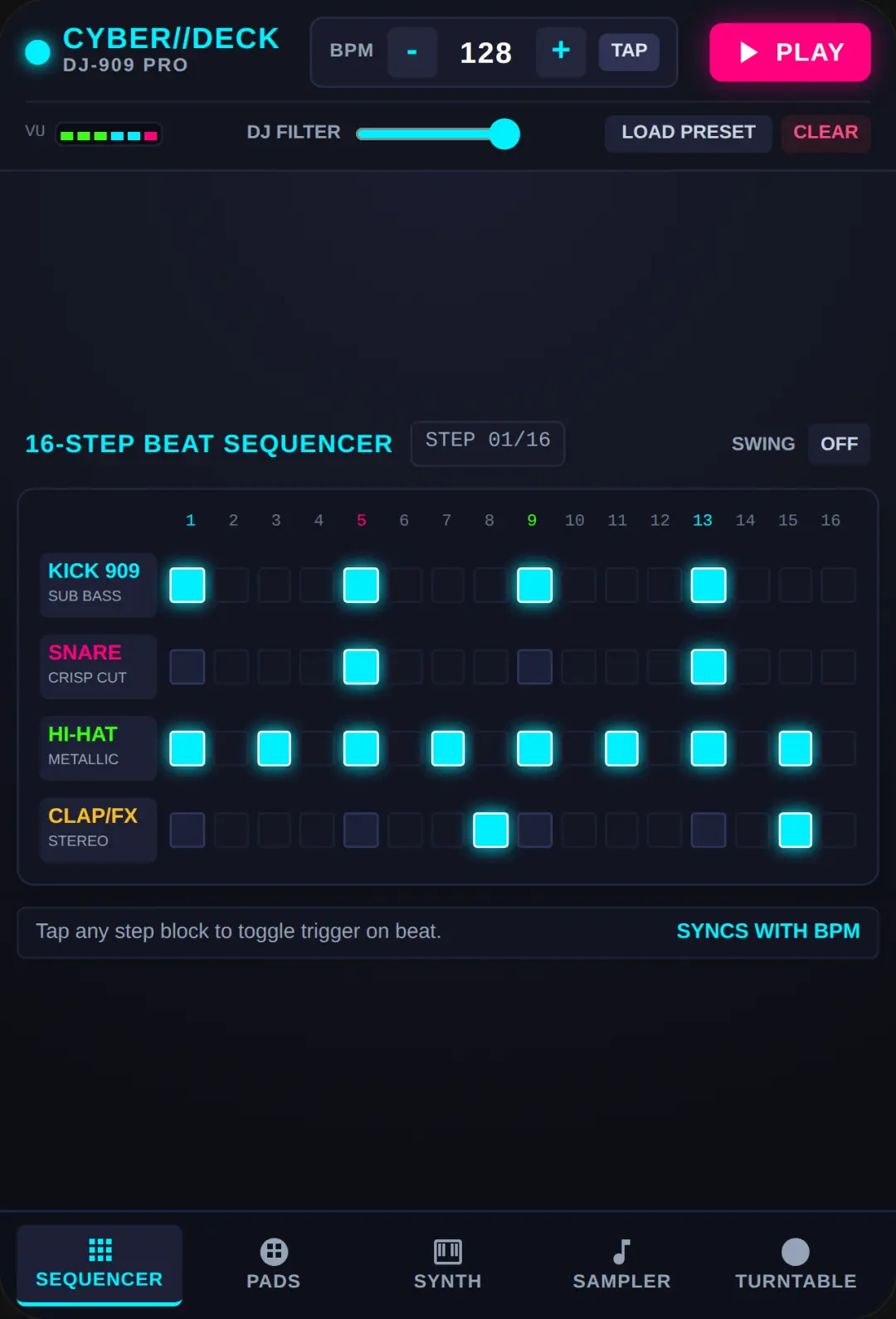CYBER//DECK DJ Workstation cover