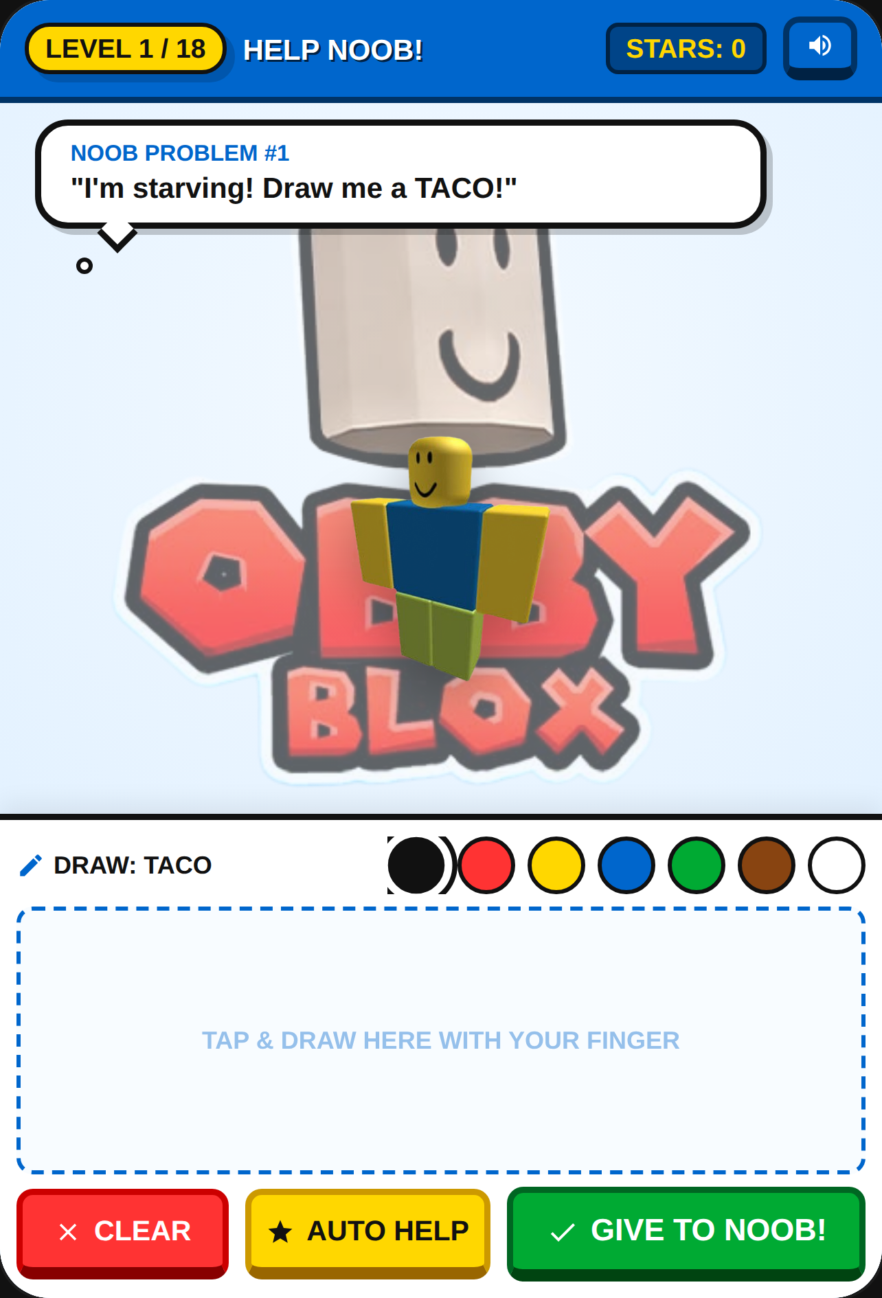 Help the Roblox Noob cover
