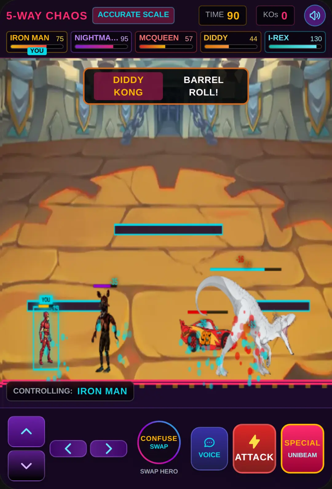 5-Way Chaos Brawl: Scale Accurate Fighter cover