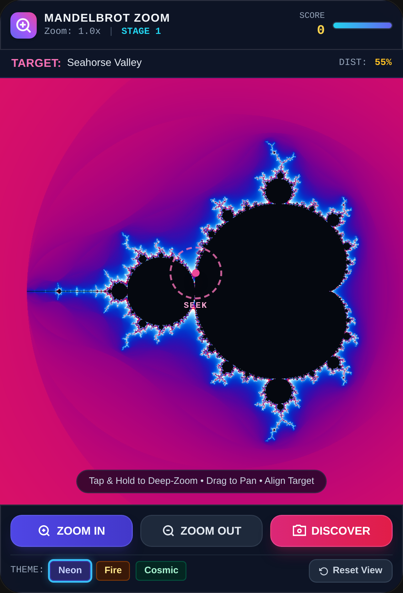 Mandelbrot Zoom cover