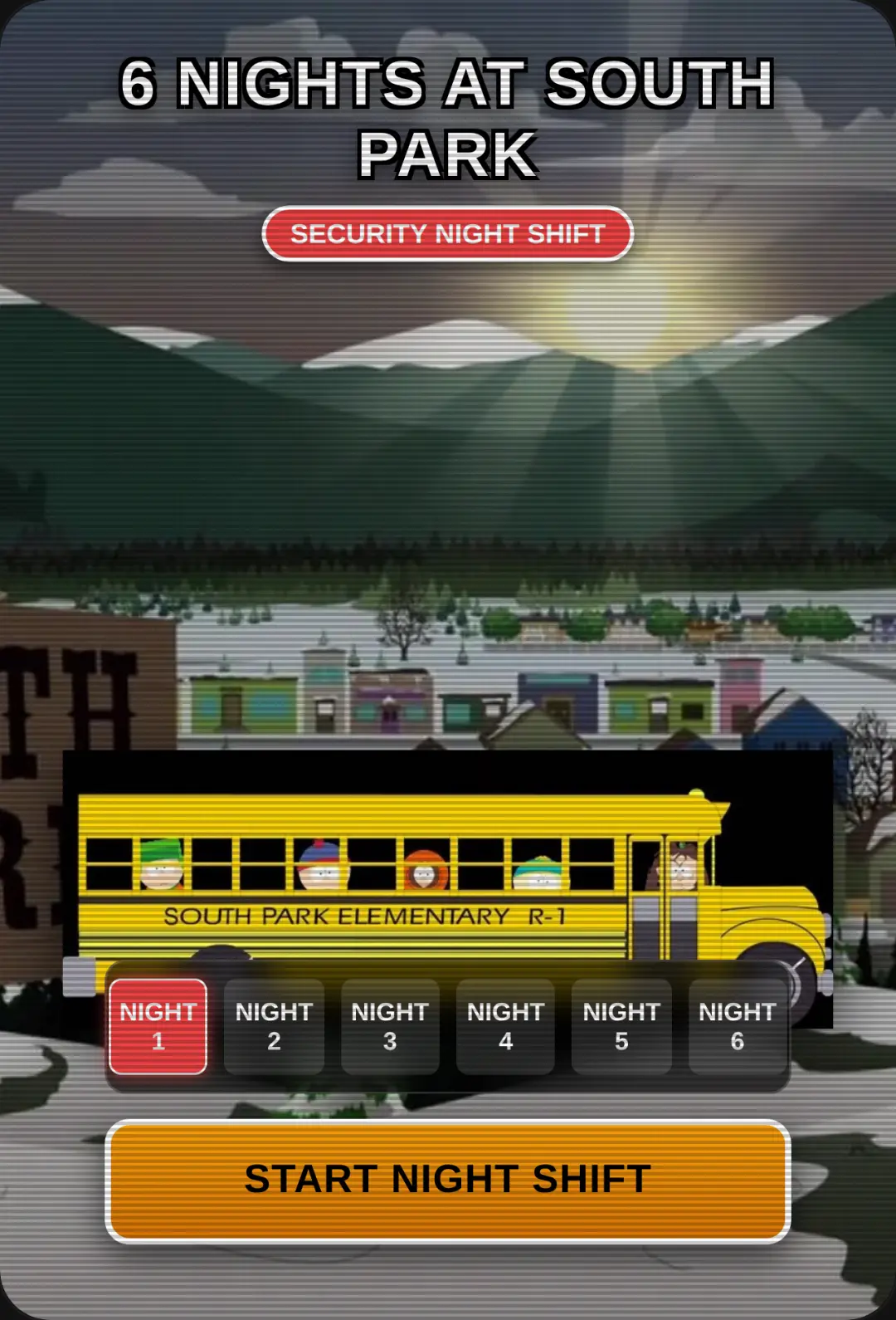 6 Nights at South Park cover
