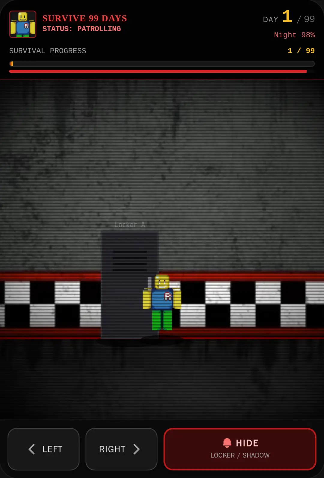 Survive 99 Days: The Hallway Monster cover